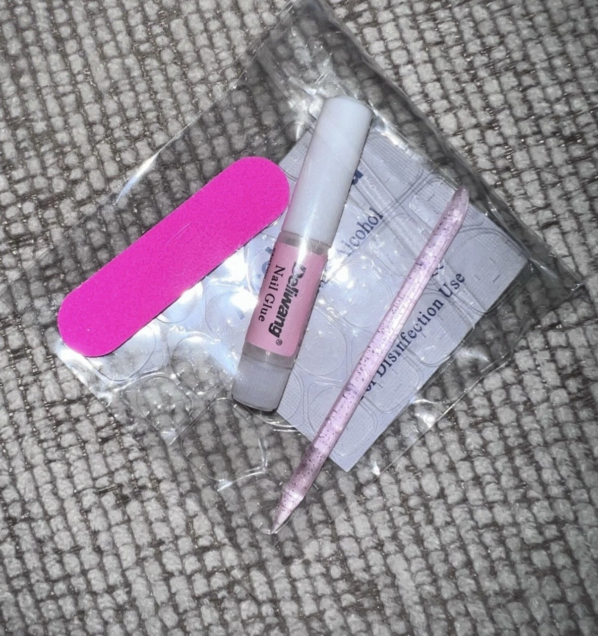 handmade women’s x-small sized reusable nails y2k coquette fairycore barbiecore