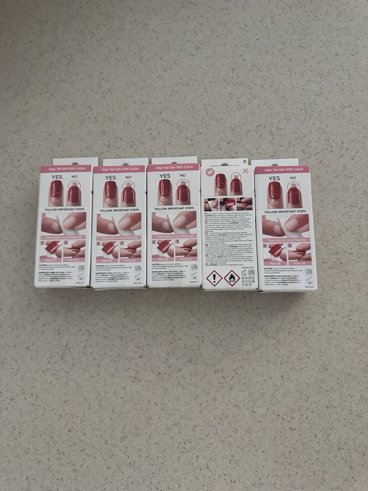 New imPress press-on Wider Fit manicure kits