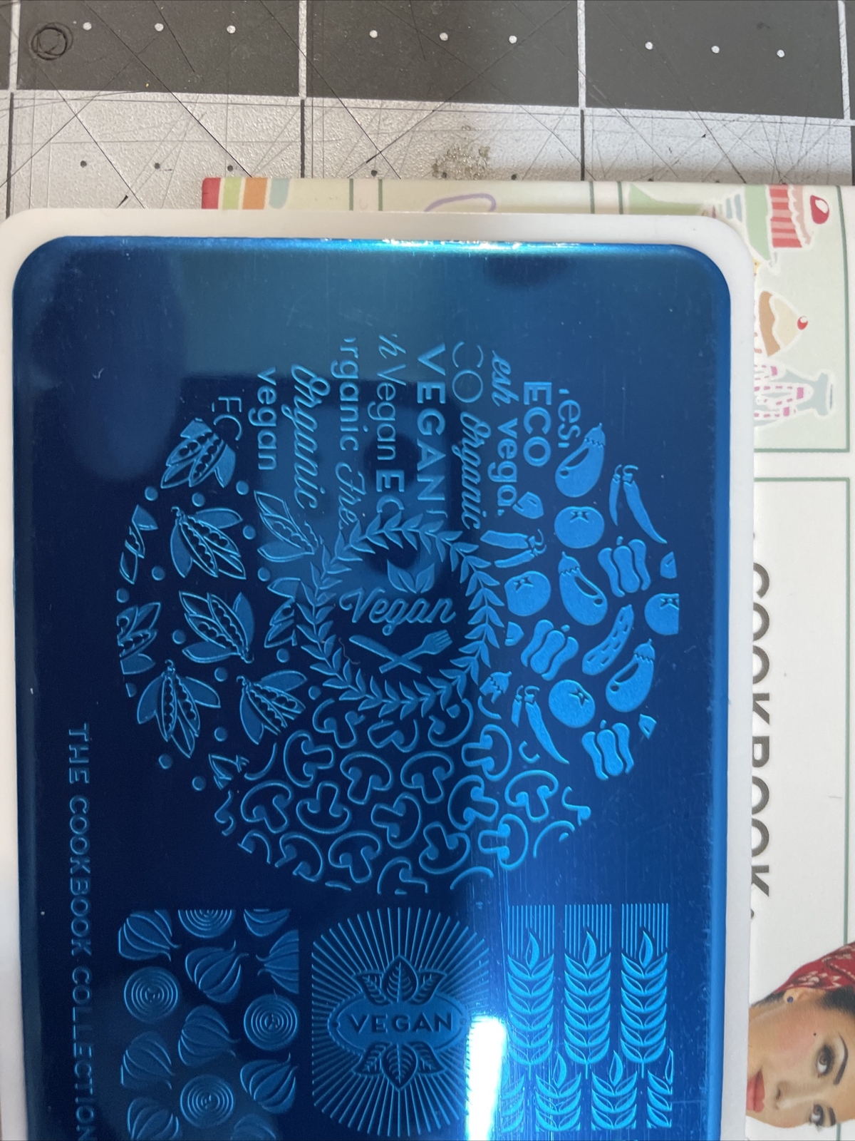MoYou London Nail Art Stamping Plates – Vegan Collection Cherry The Cook 13 & 14