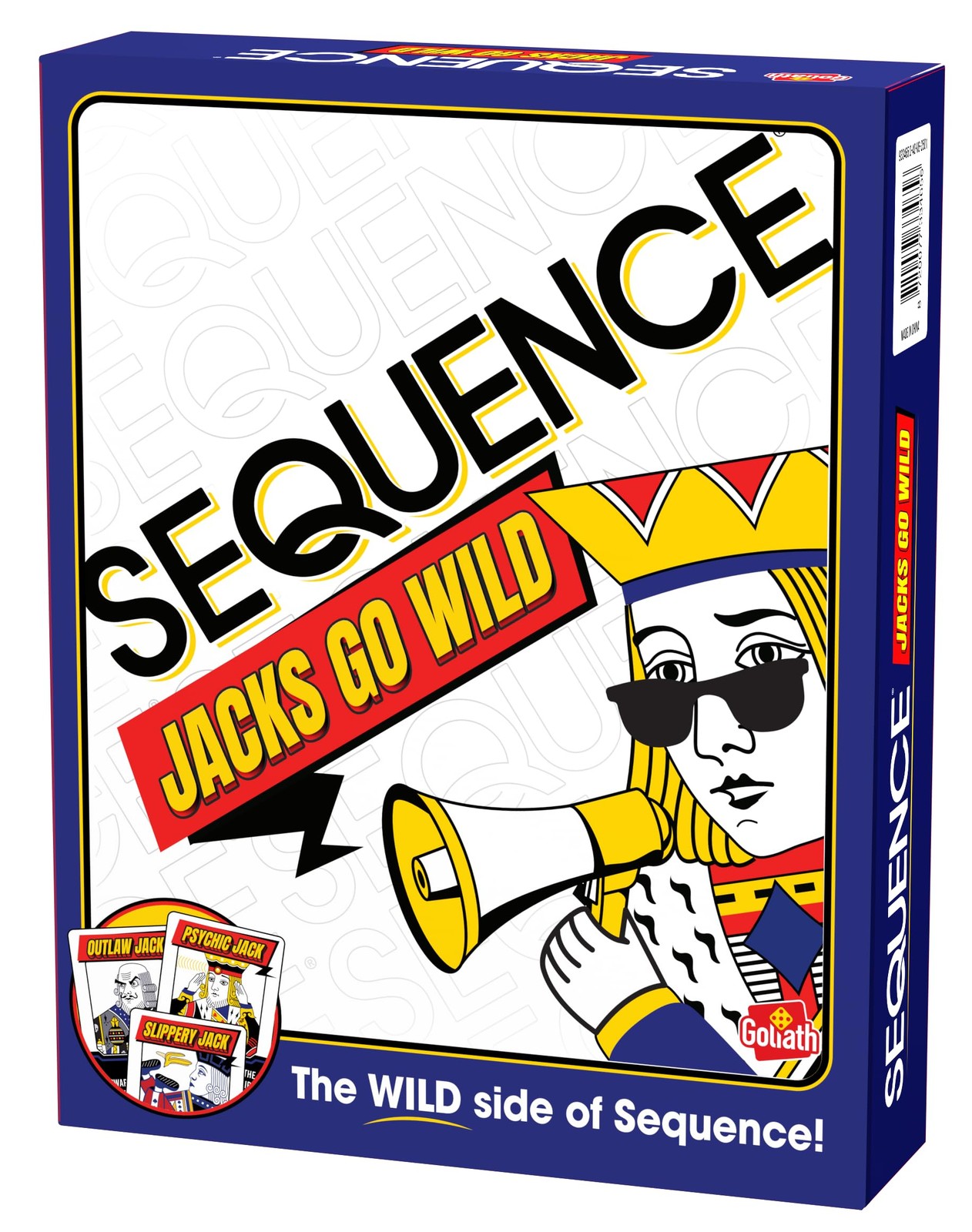 Goliath Sequence Jacks 2.12 inches (W) x 8 (L) x 0.1 (H), Blue