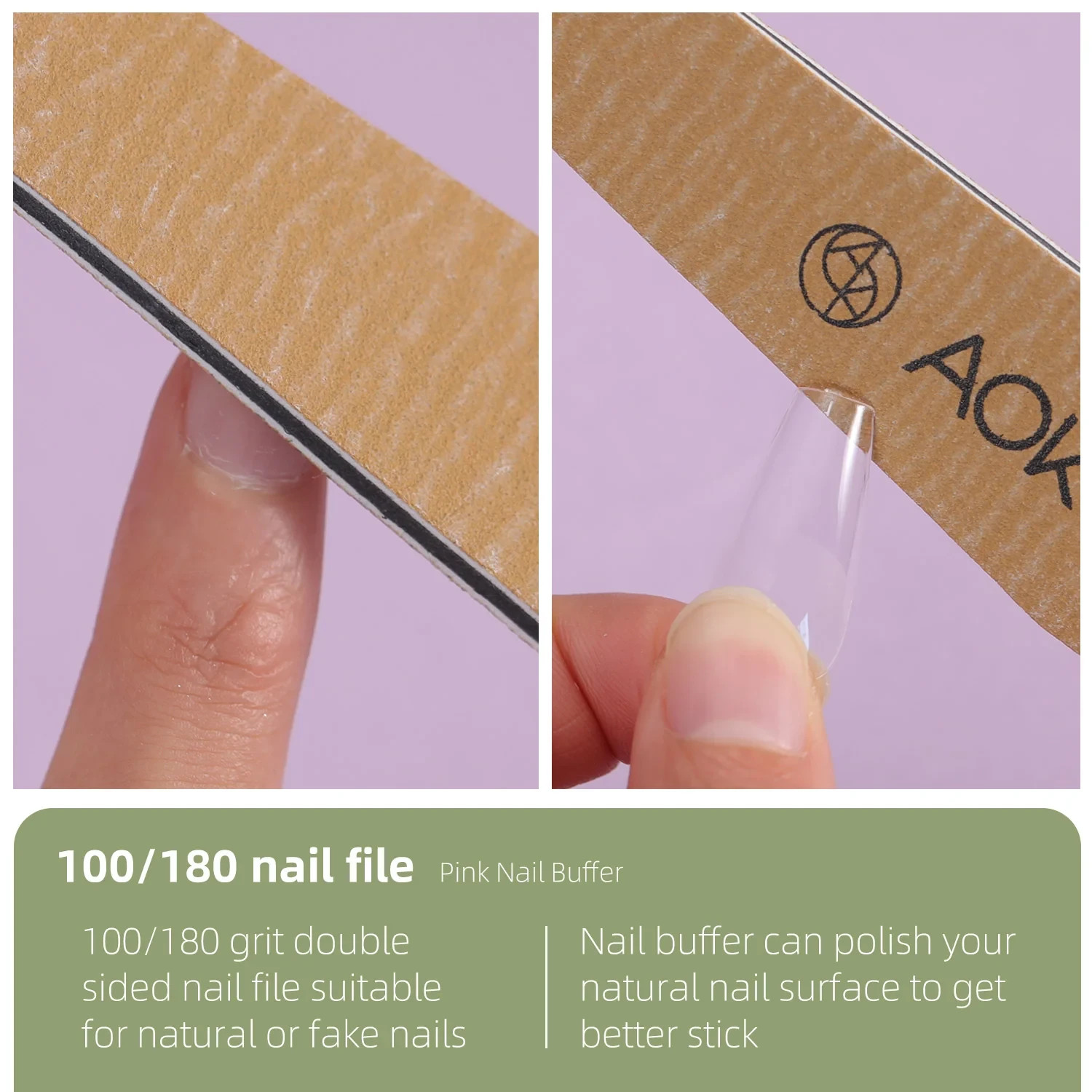 Almond Nail Tips Kit 5pc – UV Lamp, 504 Acrylic Nails, Cutter, Glue, Nail File