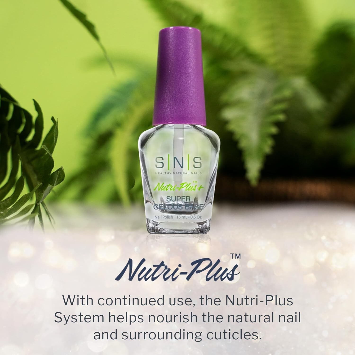 SNS Healthy Natural Nails Gelous Base Coat 0.5oz / 15ml