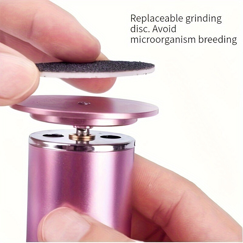 60 pieces Electric Foot Grinder with Adjustable Speed-60 Sandpaper Sheets