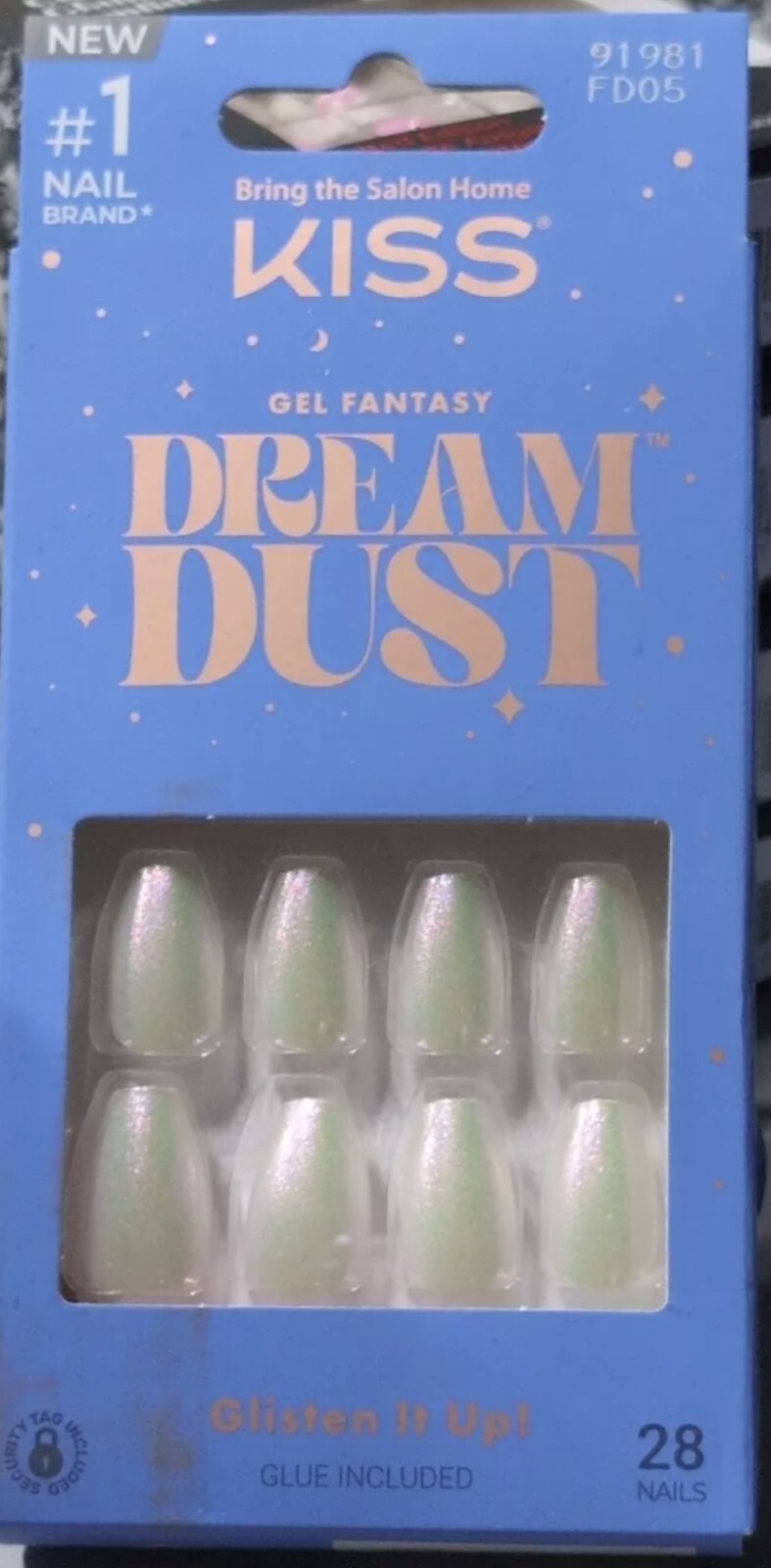 KISS Gel Fantasy Dream Dust, Glue On Nails ~ You Choose