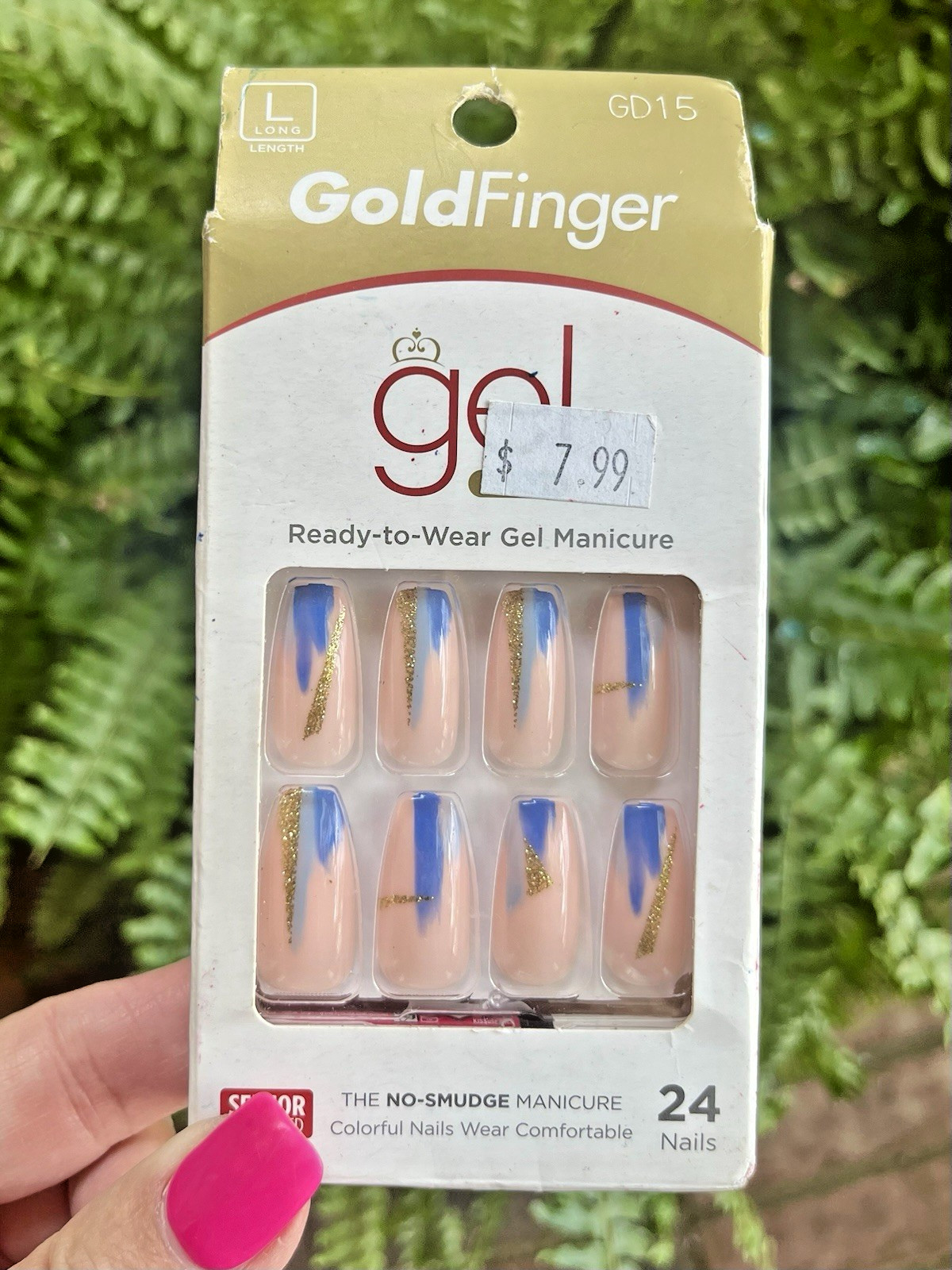Kiss Majestic Nails & Gold Finger Luxury Nail Lot/4 NEW Packages See List