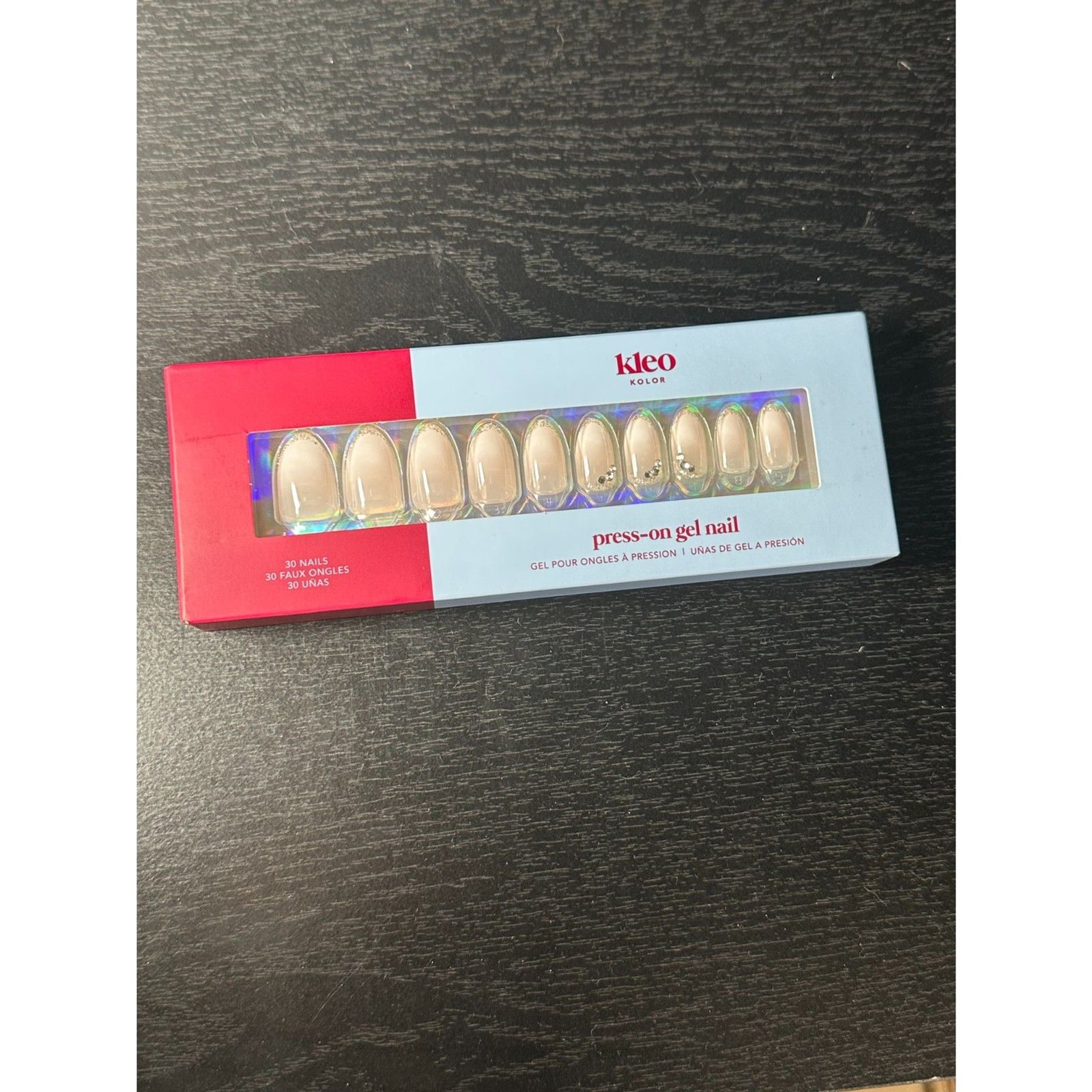 Kleo Kolor Press-On Gel Nails – Diamant – Free Shipping
