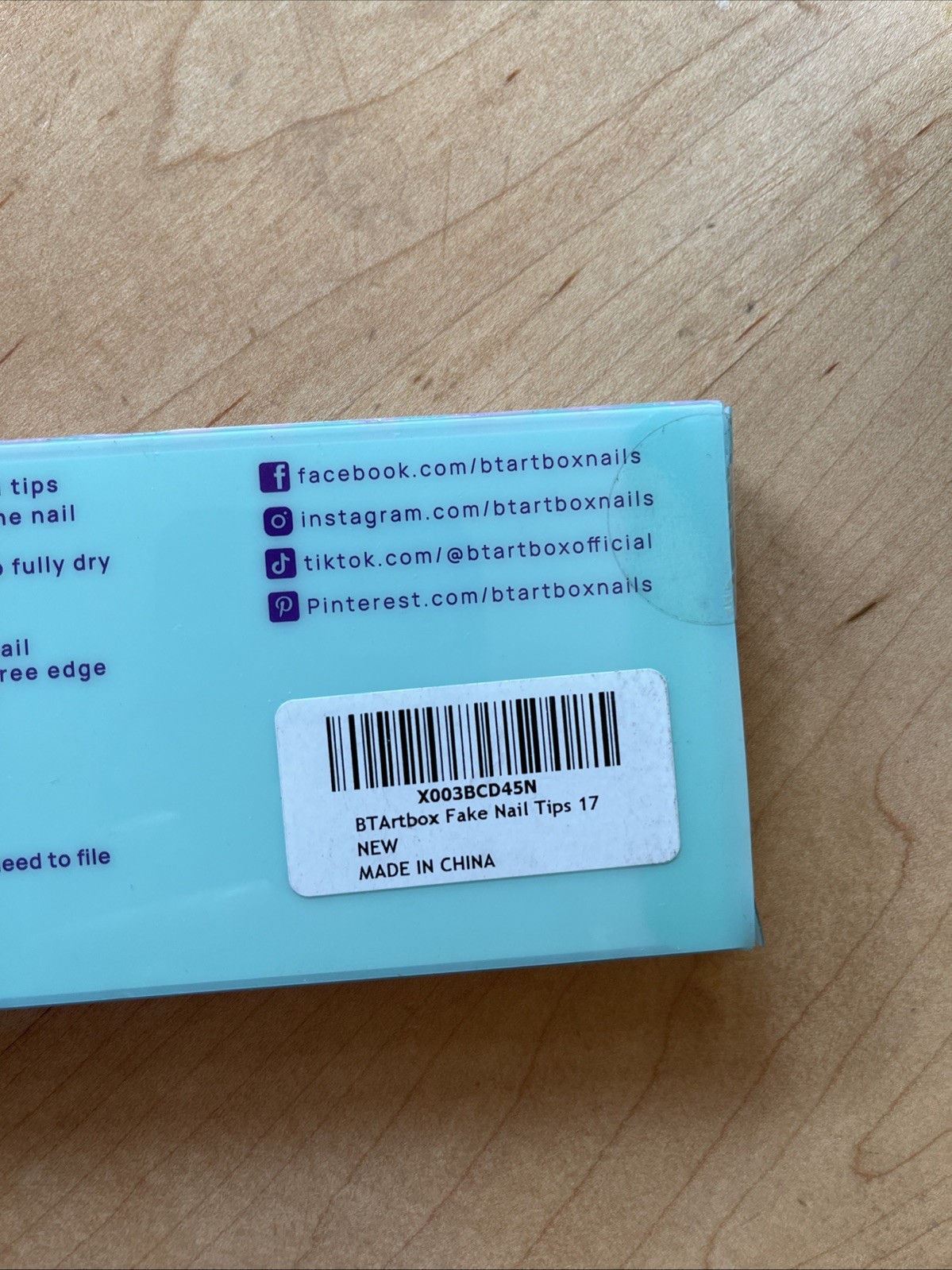 BTArtbox NAILS X-Coat Tip 160Pcs/16size Soft Gel/soak Off New In Box