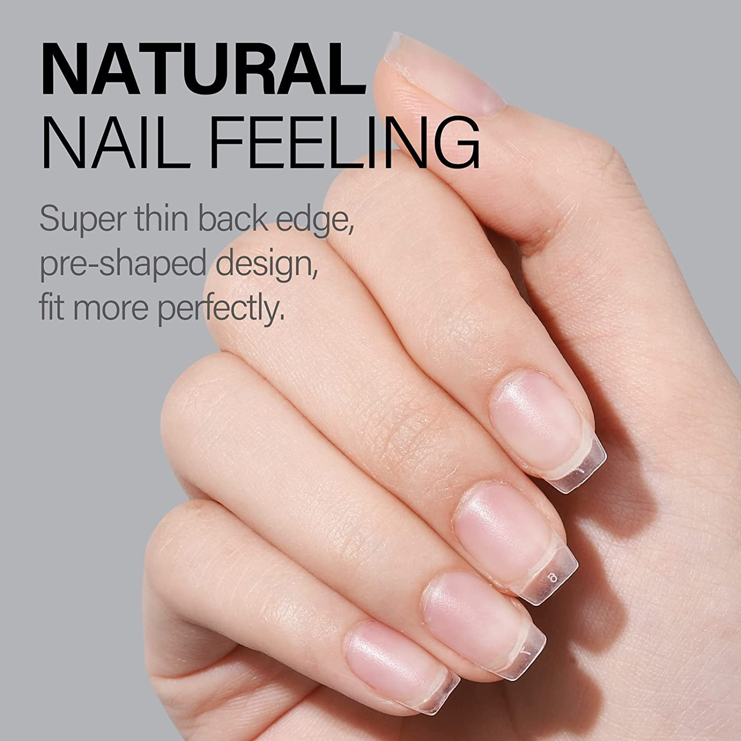 Extra Short Coffin Nail Tips – 450 PCS Upgraded Matte Soft Gel Full Cover Nail
