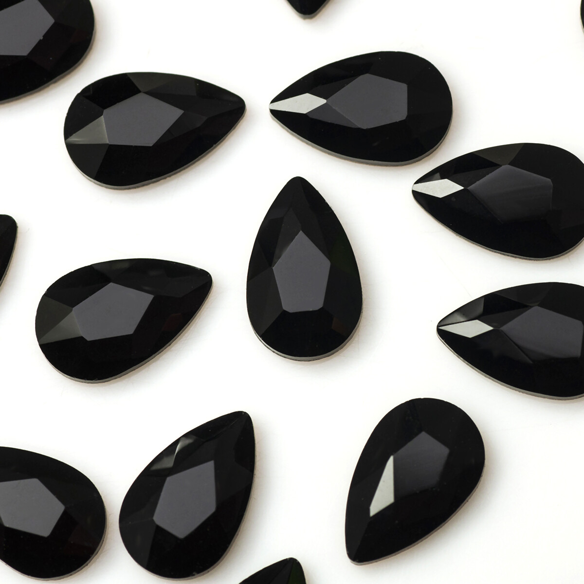Strass Korean Fashion 3D Nail Art Rhinestone Pear Flatback Pixie Crystal Stones