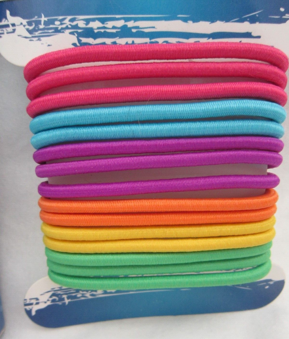 Girls Disney Inside Out Character Press On Stick On Nails 12 Count&Hair Ties-New