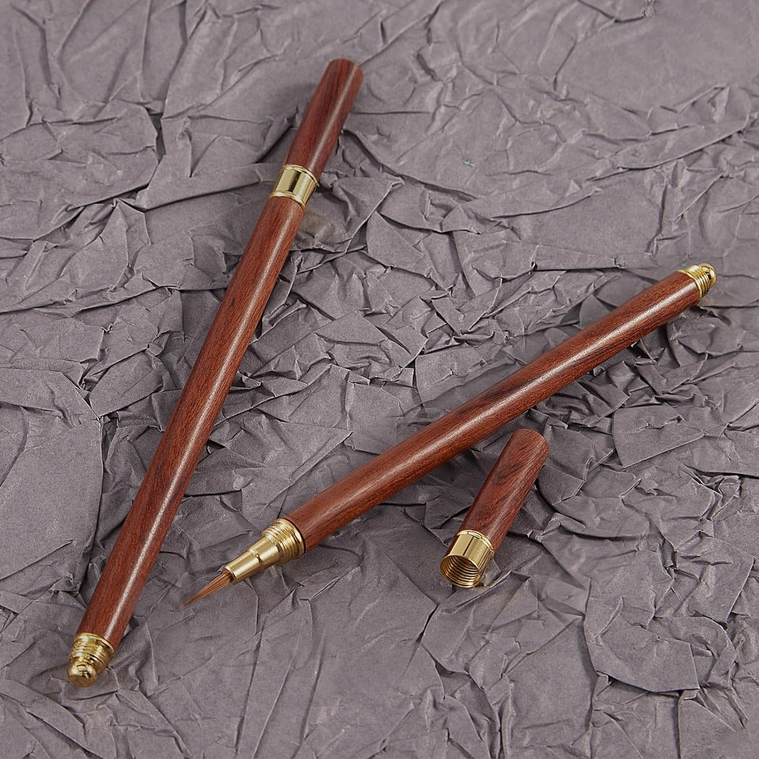 Kolinsky Nail Art Brush Acrylic 3D Carving Drawing Painting Pen Tool