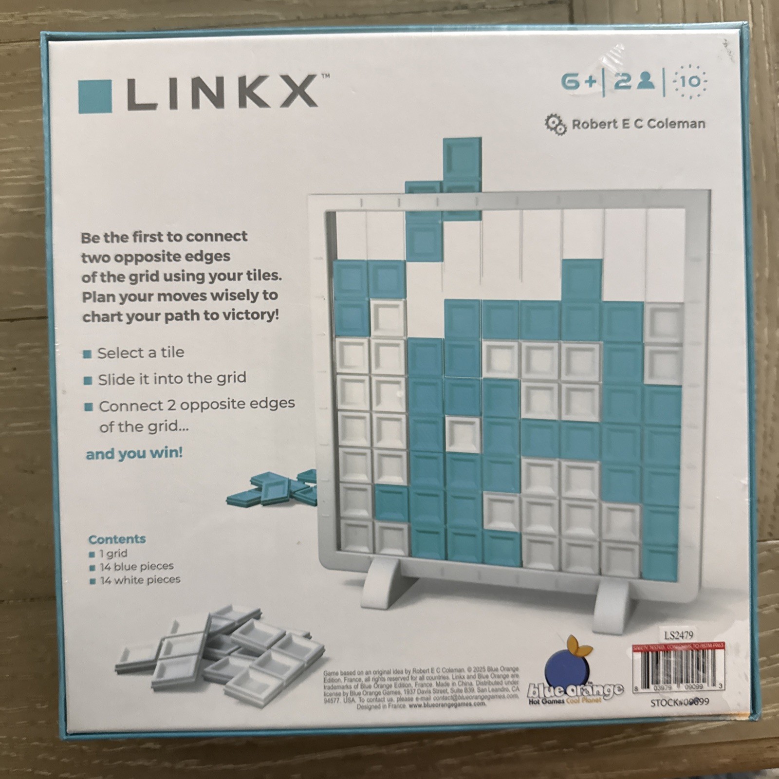 LINKX Abstract Strategy Board Game for Kids, 8.56 inches x x 0.1