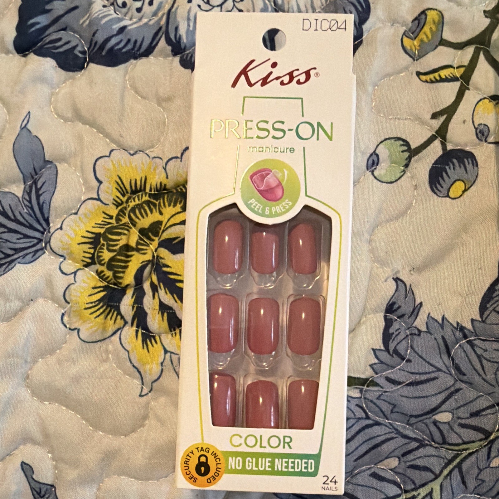 KISS imPRESS Glam Fantasy L.A. Colors Press-On Nails Lot Short Square French