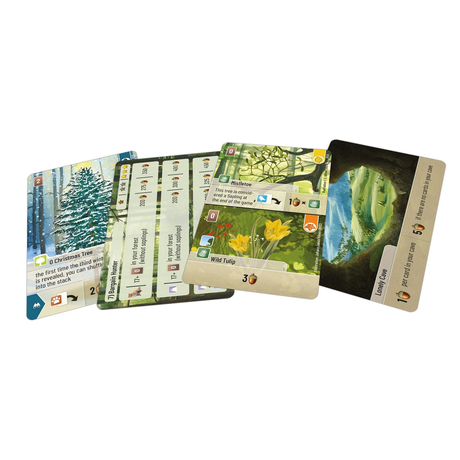 Forest 1.5 inches (W) x 4.4 (L) x 0.1 (H), Multi-coloured