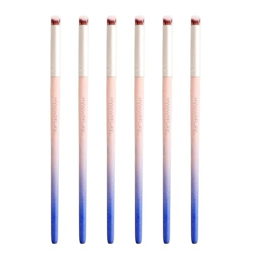 6pieces Ombre Nail Brush Wood Nail Pen Ombre Brush for Gel Nails Nail Gradient