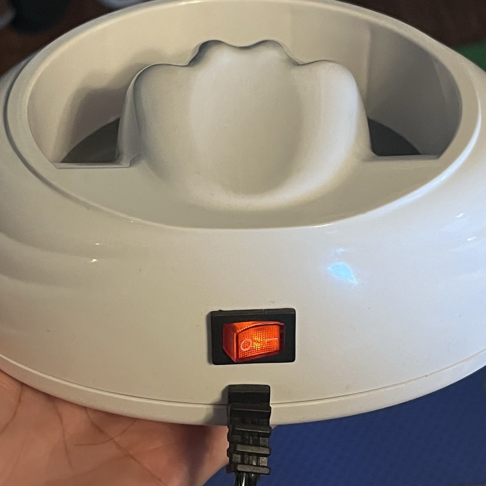 Electric Nail Soaking Bowl Corded White (New W/out Box)