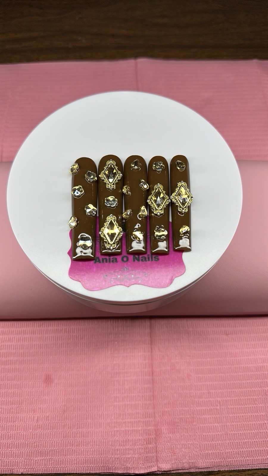 XXX Long Square Nails