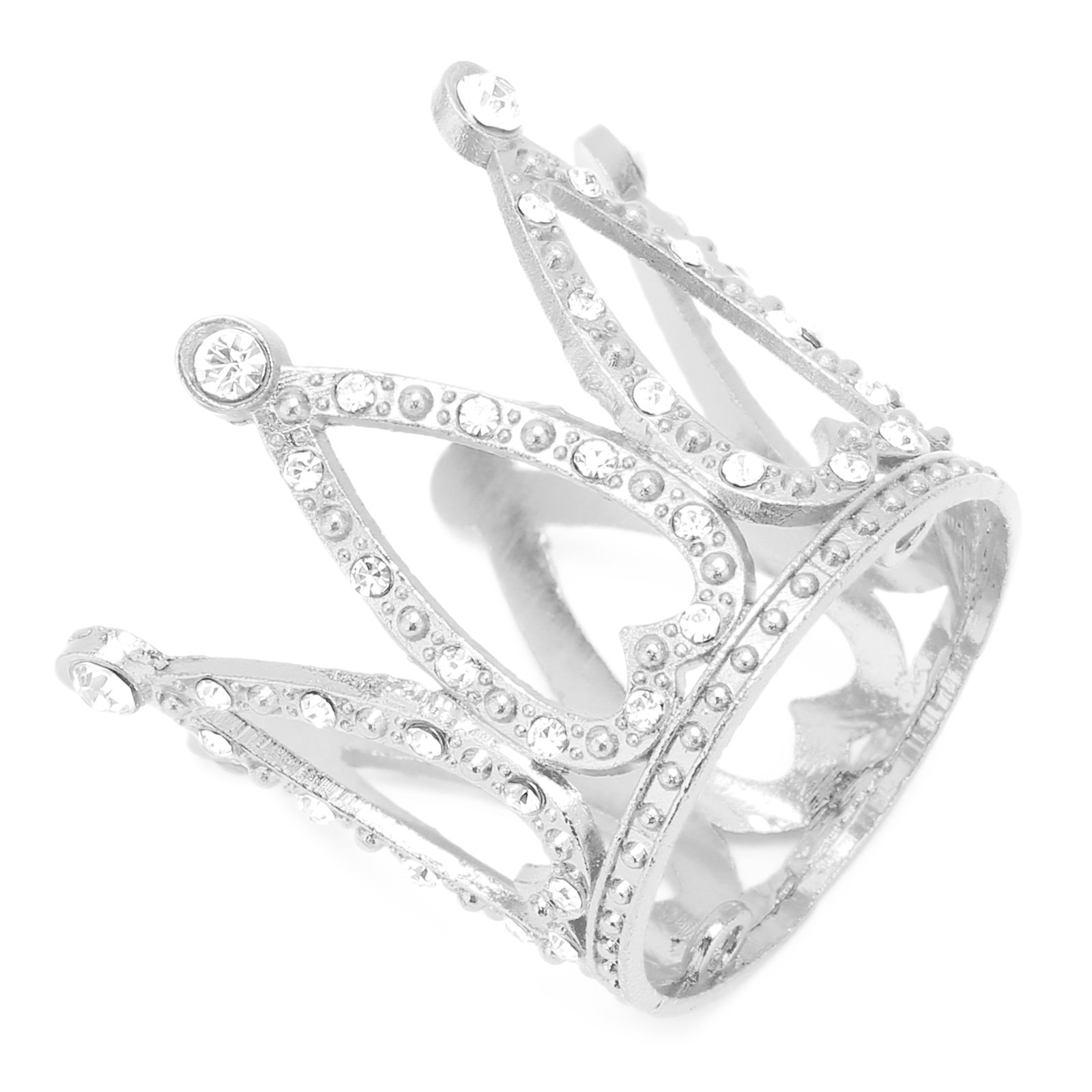 Crown Shape Nail Art Brush Holder For Manicure Tools Easy To Use