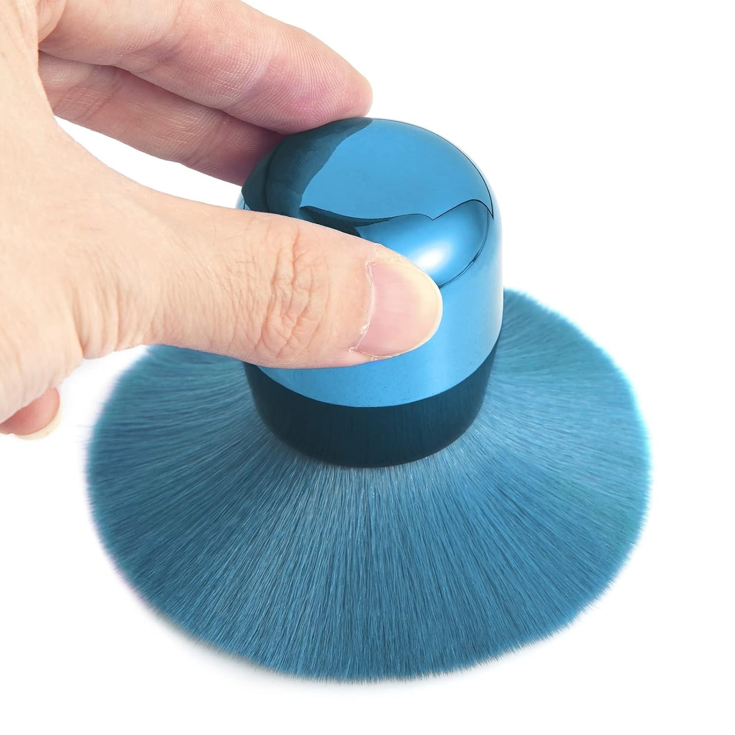 Fashionable Nail Art Dust Remover Brush with Gentle Bristles—Ideal for Travel