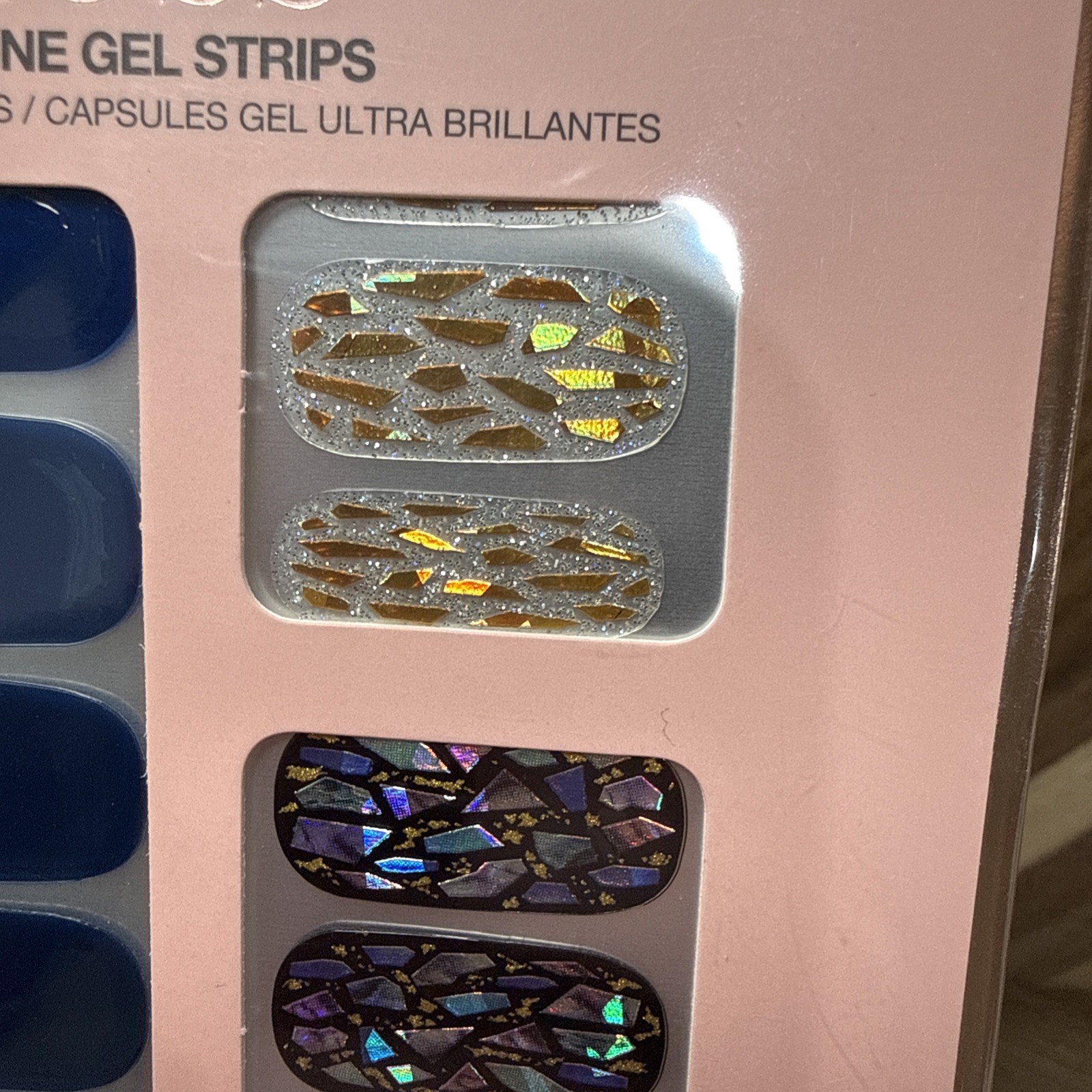Dashing Diva Gloss Ultra Shine 34 Gel Nail Strips Palette LAPIS LAZULI