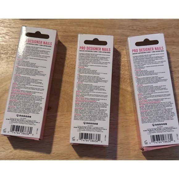 Ardell Nail Addict Eco Mani Nail Tips Poppy Pink Oval 30 Count 3 Pack 58636