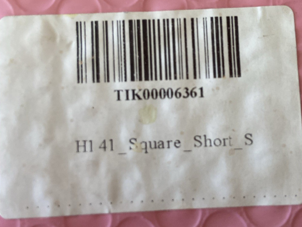 LovFul H141 Square Short Small Handmade Nails Pink *NEW*