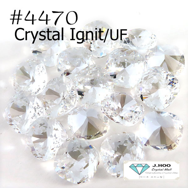 Swarovski 4470 Cushion Square Fancy Stone10mm(2pcs)
