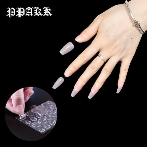 Nail Adhesive Tabs 240pcs Double Sided Stickers Clear Press On Nail Glue Sheets