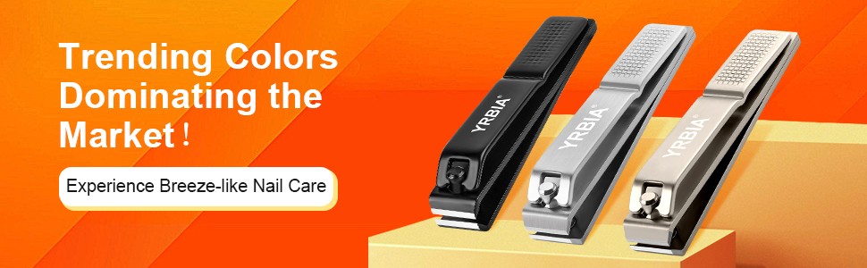 Nail Clippers with Glass Nail File, Ultra Nail Clipper Set,