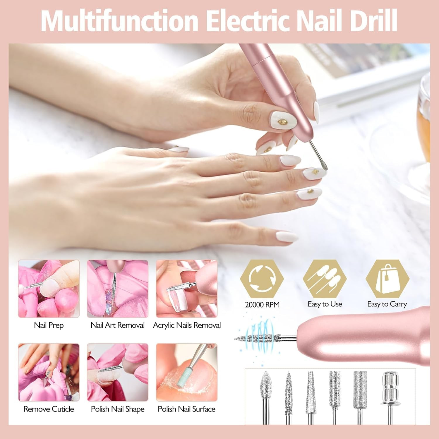 Professional Acrylic Nail Kit for Beginners with Everything Complete Nail Kit Se