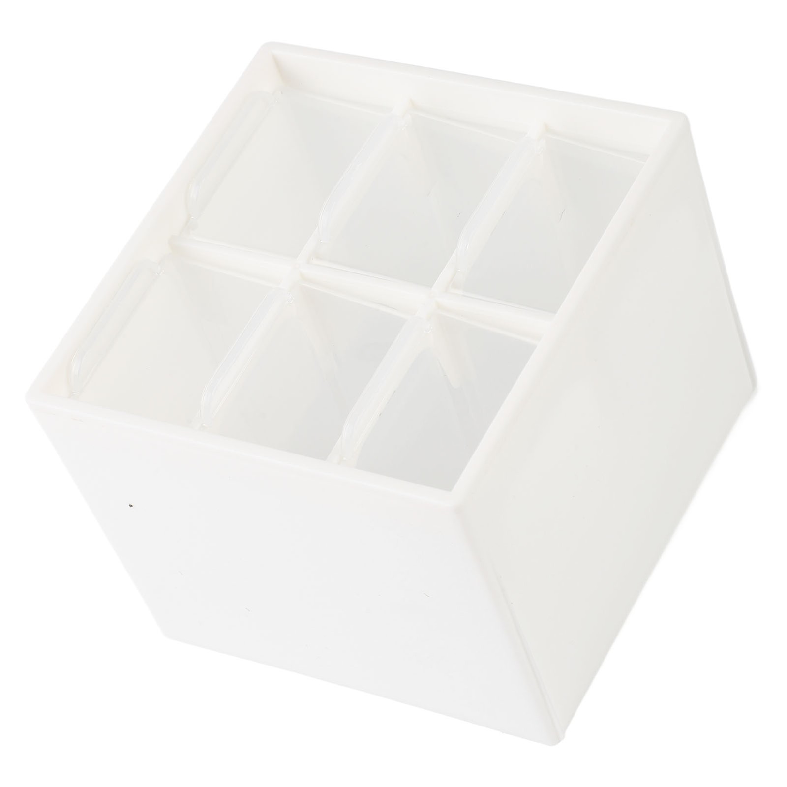 6-Drawer Nail Art Tool Storage Box Dust Proof Organizer For Home Use Easy To Use