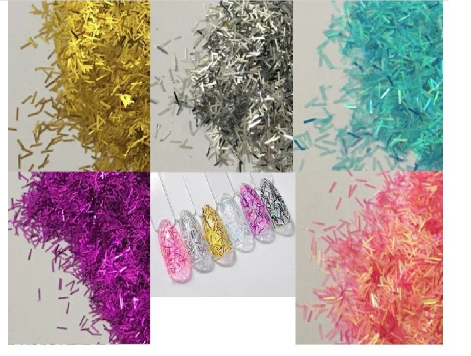 Mystery Glitter Bundles – Variety of Diamond, Moon, Star, Bar, Circle, Irregular