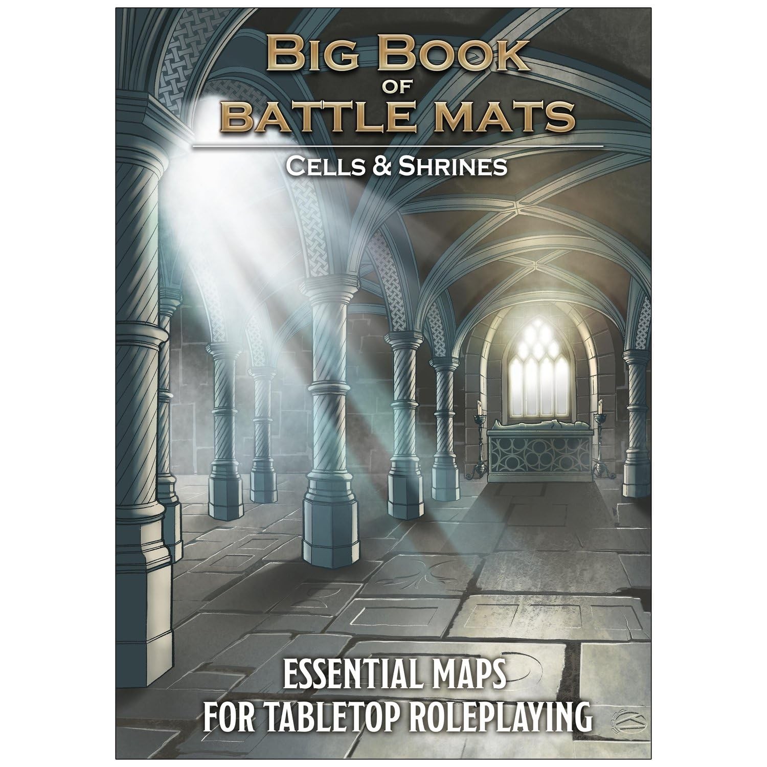 Loke Big Book of Battle Mats Cells 8 inches by 12 0.1 inches, Green