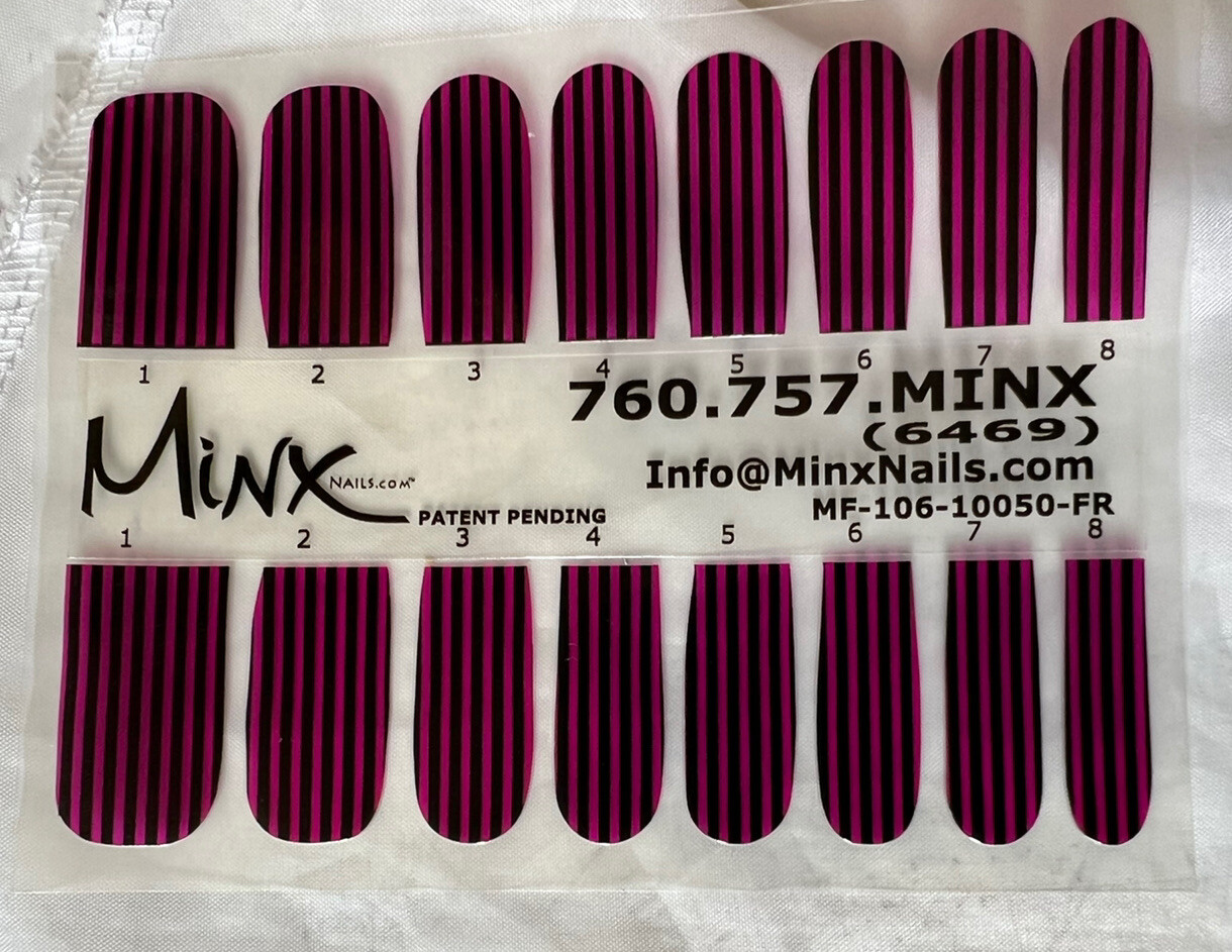 Minx Foil Nail Cover Nail Art Sticker Manicure Wraps