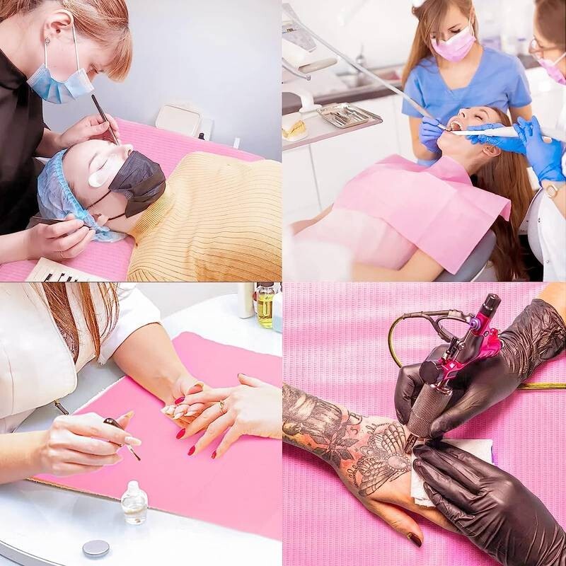 Portable Disposable Nail Art Clean Pad Desk Mat for Beauty Protection