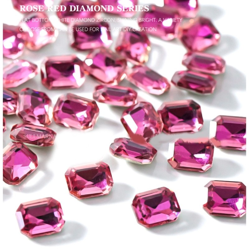 10Pieces Mixed Crystal Hybrid Diamond Rhinestones Nail Art Decorations Manicure