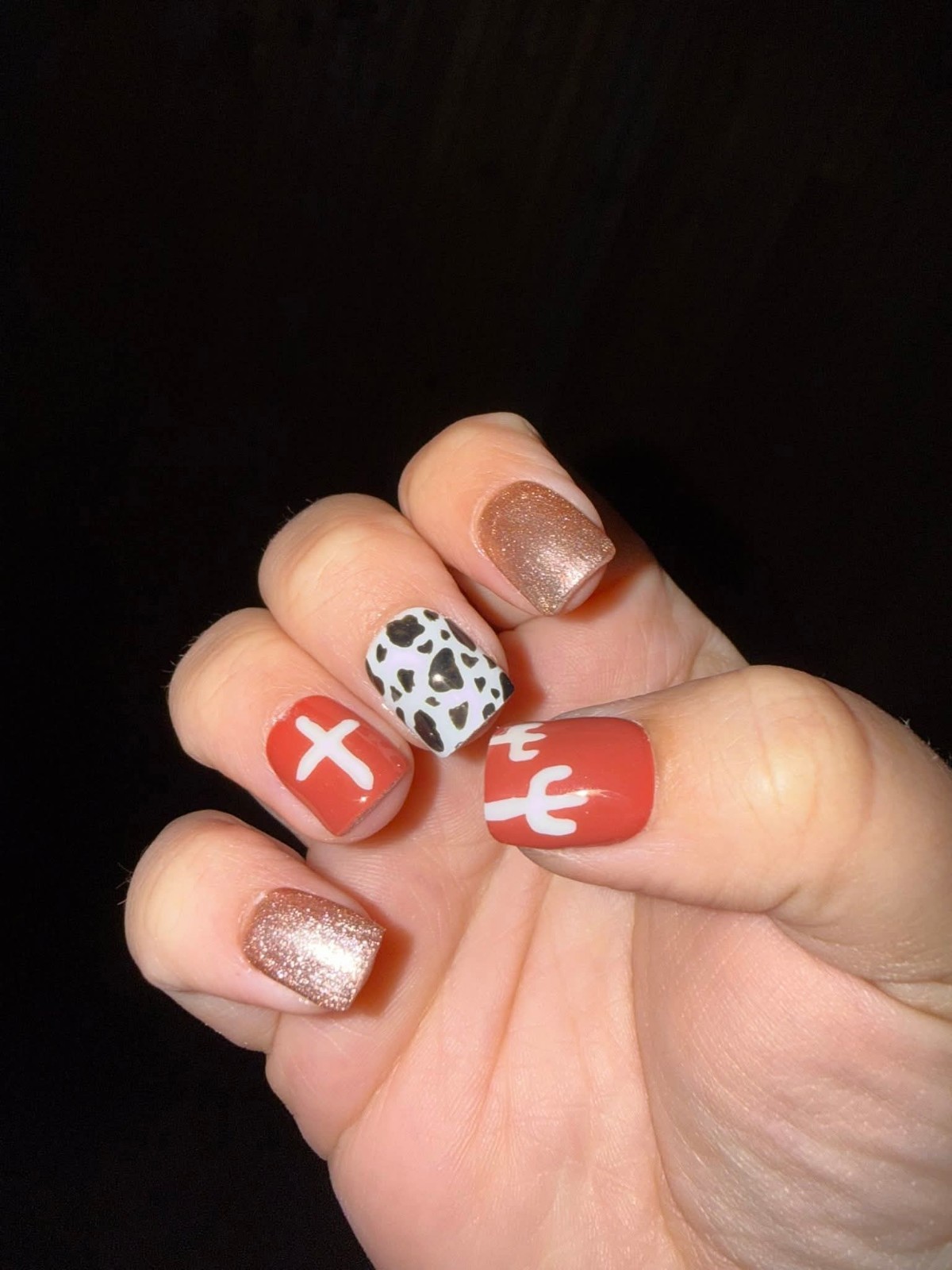 Hand Painted One-of-a-Kind Press On Nails | Custom Artificial Fingernails |…