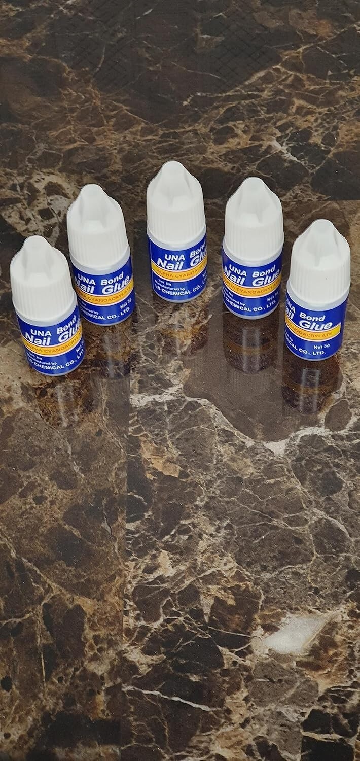 10x Bottles Professional Strong Bond 3g Nail Glue for False Acrylic Nails Tips