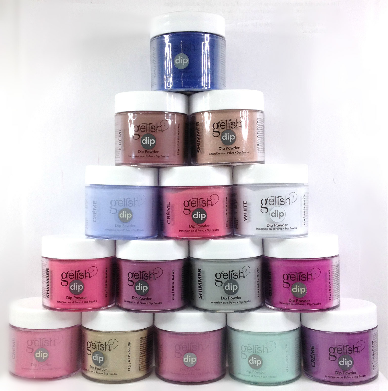 Harmony Gelish DIPPING SYSTEM ESSENTIALS – Pick Any Item .5oz/ 0.8oz – Series 2
