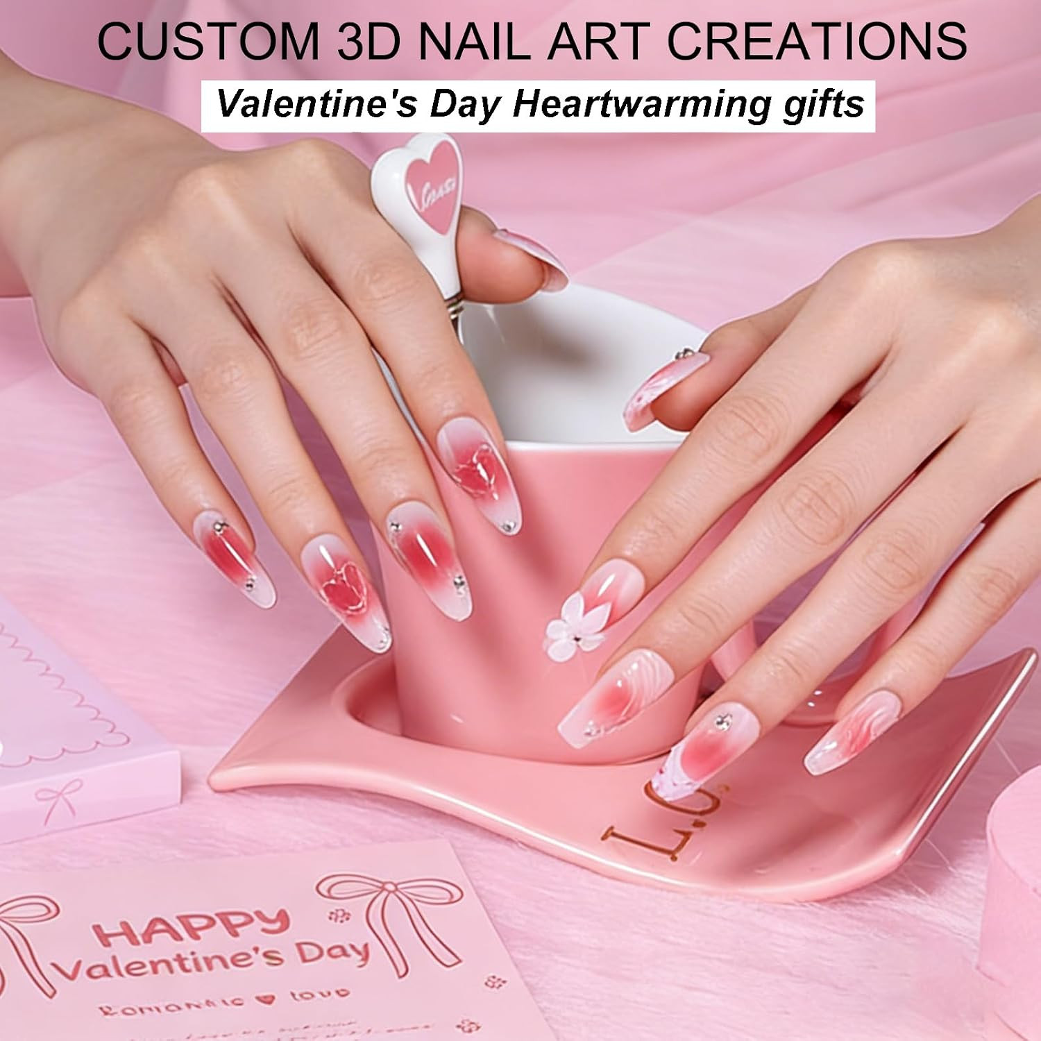 3D Gel Nail Art: Clear Sculpting Gel Non-Sticky Hand Carving Glue