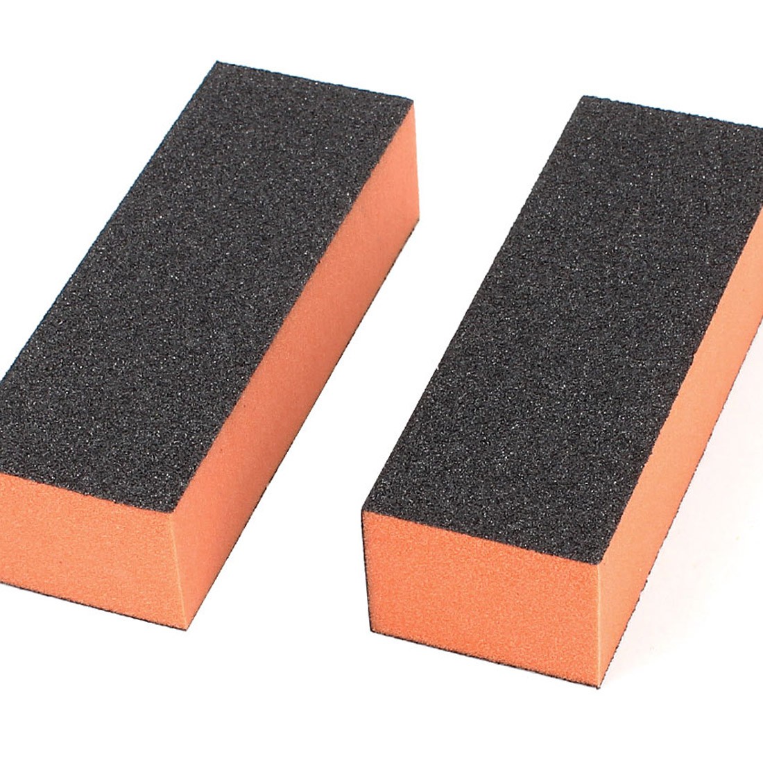 Lady 3-Way Manicure Acrylic Nail Art Buffing Sanding Block Files 2 PCS