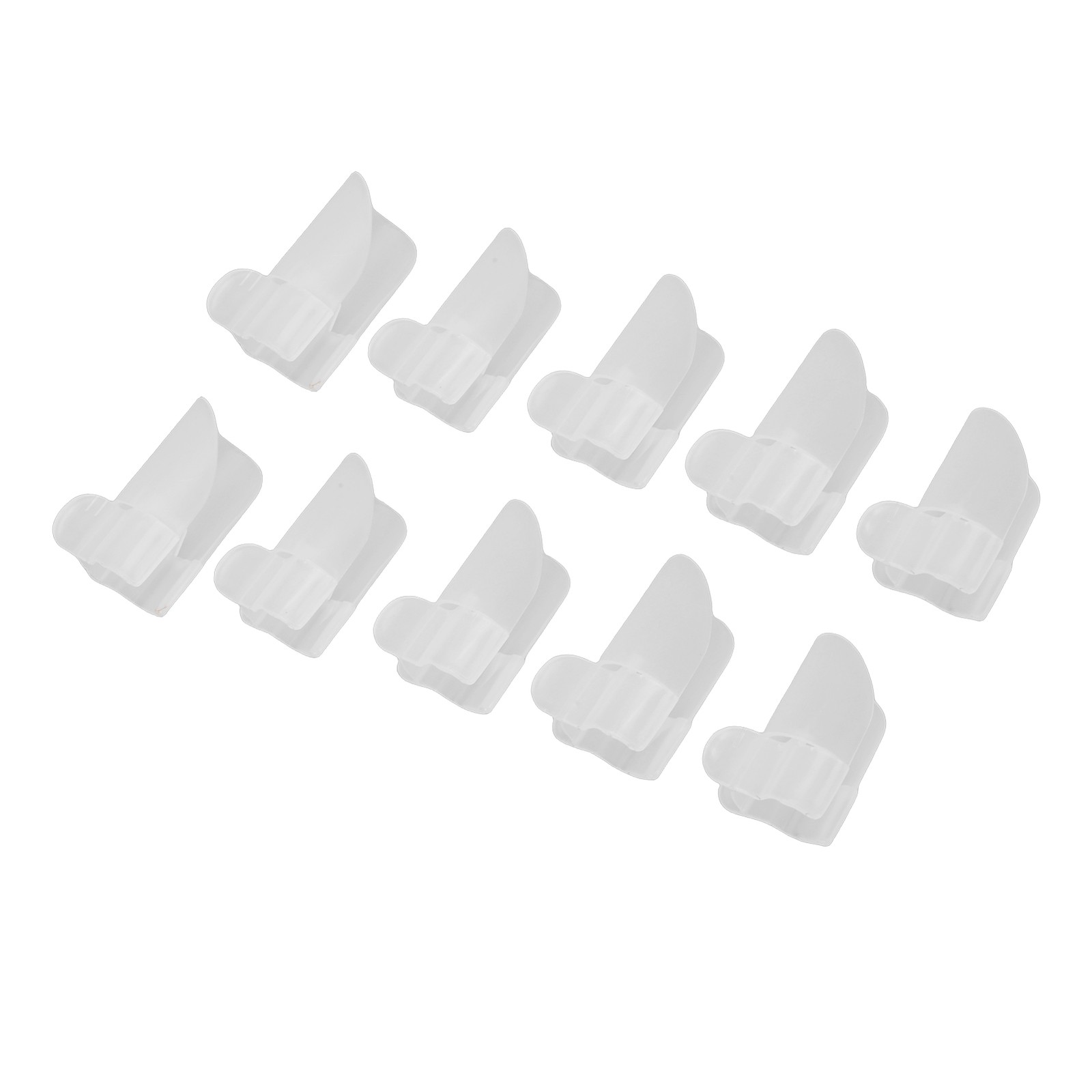 10 Nail Polish Protector Multi Sizes DIY Manicure Covers Easy To Use