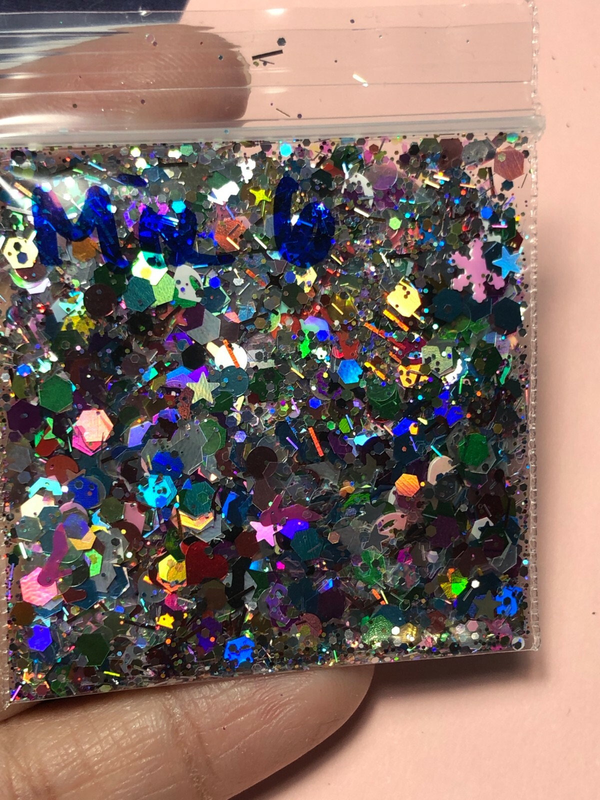 Limited Edition Glitter Mix PARTY WORLD acrylic-gel-nail-art USA seller M6