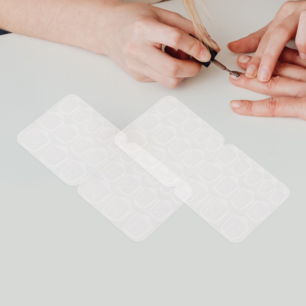 50 Sheets Adhesive Tabs for Press on Nails Double Side Glue Sticker