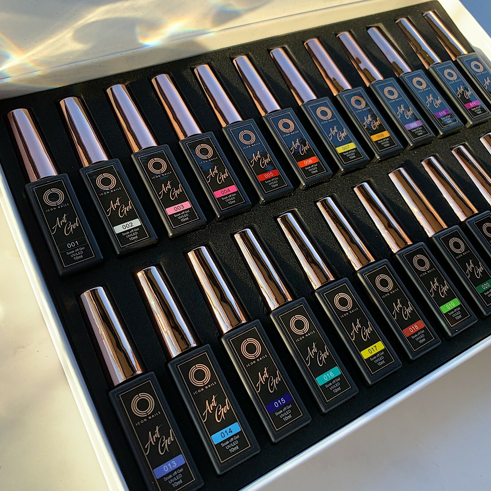 TOP QUALITY PIGMENTED 24 COLOR GEL LINE ART NAIL ART UV LED TOP QUALITY