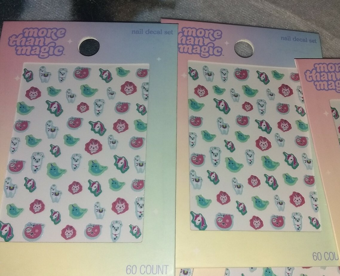 Set of 12 More Than Magic 60 count Nail Art Kit- BRAND NEW