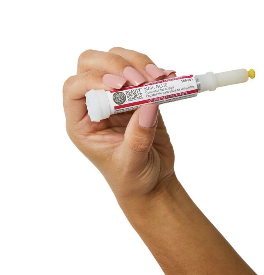 Beauty Secrets Drip and Clog Proof Nail Glue 0.3 Oz 1 NEW
