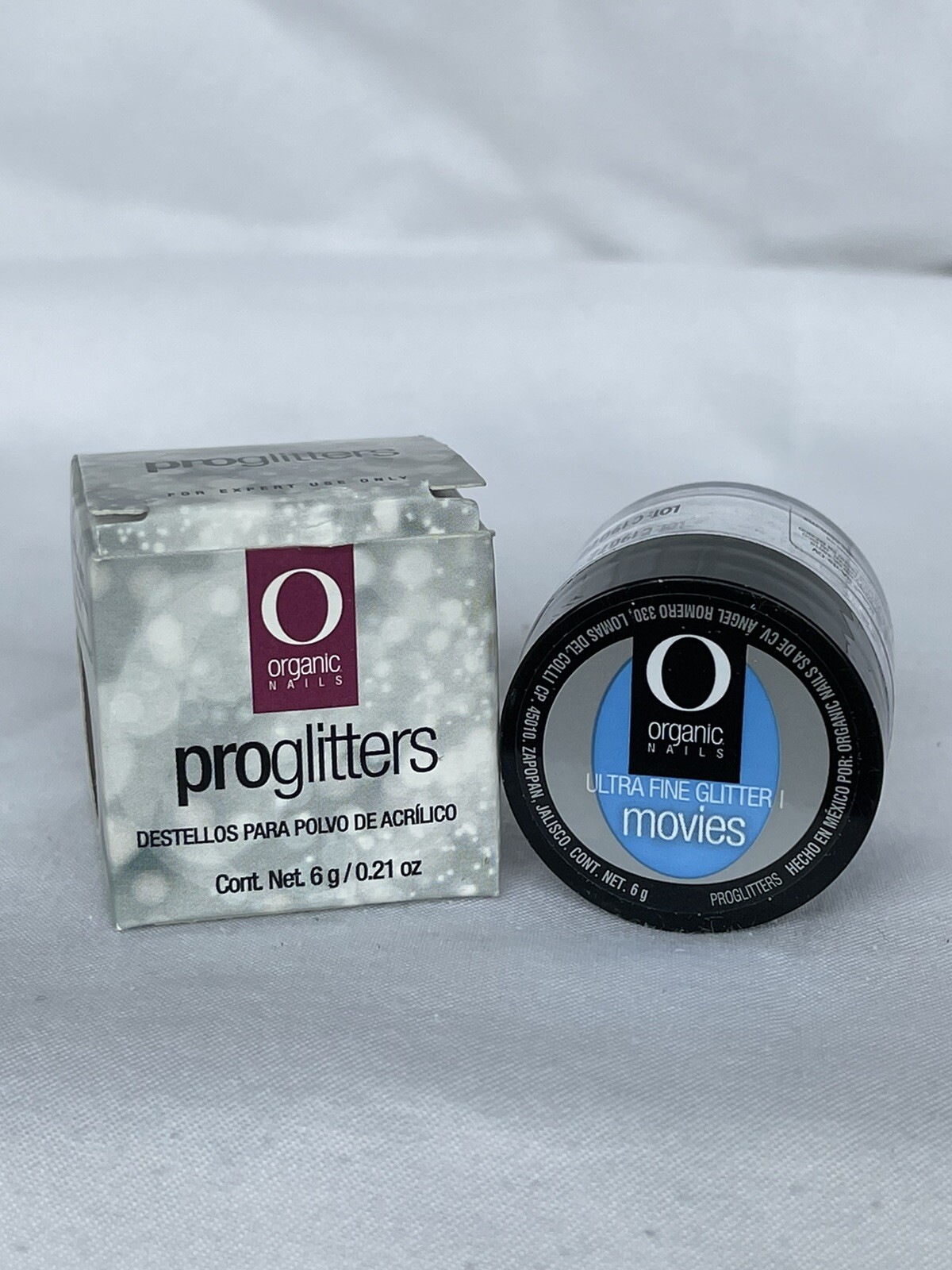 Organic nail ProGlitters / Ultrafine Glitters /iridiscentes 6g