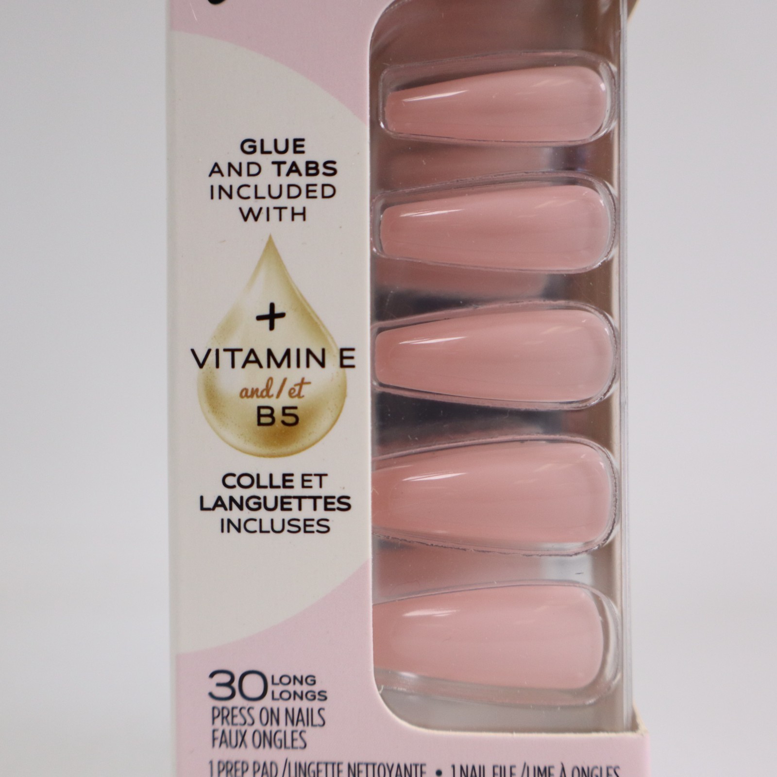 2 PACK Sally Hansen Salon Effects Perfect Press-On Nails, Soul Pink CO311