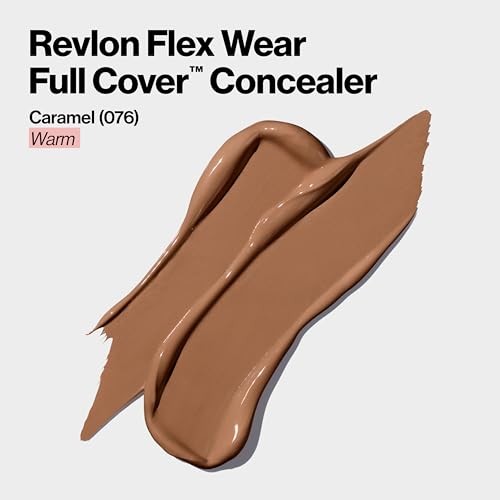 ColorStay Flex Wear, Full Cover Non 0.34 Fl Oz (Pack of 1) 076 Caramel
